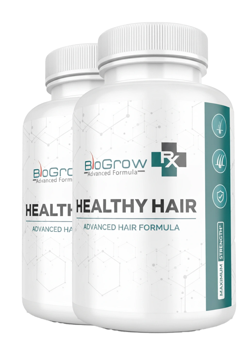 BioGrow hair support bottles